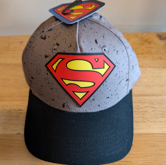 Adult Baseball Cap Superman - Picture 1 of 2
